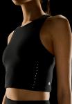 Топ SWIFT SPEED CROPPED TANK lululemon, черный - фото 6