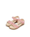 Сандалии из блестящей кожи для девочек с гравировкой Pisamonas, розовый - фото 4