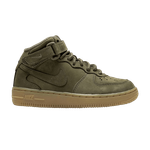Кроссовки Nike Air Force 1 Mid WB PS 'Medium Olive Gum', зеленый - фото
