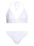 Бикини с нашивкой-логотипом Balmain, белый - фото