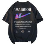 Футболка унисекс WARRIOR, серая - фото 6