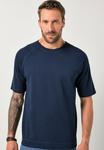Футболка JP1880 Basic T-shirt, Navy Blue/Dark Blue - фото