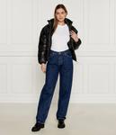 Футболка женская Calvin Klein Jeans облегающего кроя в рубчик, белый - фото 2