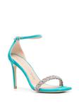 Stuart Weitzman Sue 100mm braided-strap sandals, синий - фото 2