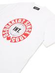 Футболка с логотипом DSQUARED2 KIDS, белый - фото 4