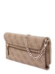 Клатч GUESS NOELLE II XBODY FLAP ORGANIZER, Brown/Light brown - фото 3