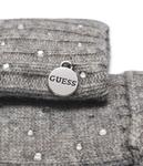 Перчатки Guess в горошек, серый - фото 3