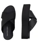 Кожаные тапочки Calvin Klein Jeans, черный - фото 4