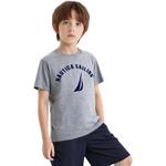 Футболка для младших школьников NAUTICA, серый - фото 11