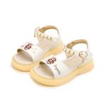 Противоскользящие детские сандалии для детей Budding, экрю - фото 3