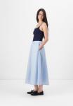 Платье GAP MIXED MEDIA TANK MAXI DRESS, Blue - фото 2