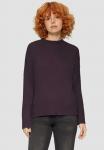 Джемпер MIT WEITEN ÄRMELN QS, темно-фиолетовый - фото 2