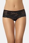 Трусы Teyli Mesh mit floraler Spitze Kassi, черный - фото