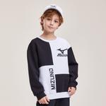 Детский свитшот Mizuno, светлый хаки - фото 8