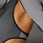 Боди женское черно-белое Adidas, черный белый - фото 6