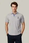 Рубашка поло heritage harry Hackett London, Light Grey Marl - фото