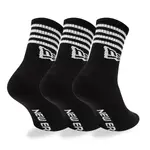 Набор из 3 пар носков Stripe Crew New Era, черный - фото 2