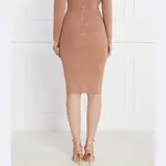 Юбка Pinko, коричневый - фото 3