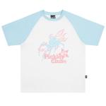 Футболка унисекс LBPC, Синий/Белый - фото 11