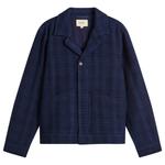 Куртка-Chain Folk, индиго textuкрасный check - фото