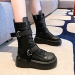 Ботинки Martin Boot женские Take The Qin, черный - фото 2