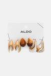 Набор из 3 серег Aldo, золотой - фото