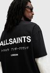 Футболка с принтом UNDERGROUND AllSaints, черный - фото 2