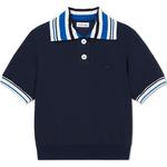 LACOSTE SS25 Polo Shirt Women's Navy Blue - фото