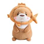 Мягкая игрушка в виде милой выдры, длина 30/40 см Click - фото 2