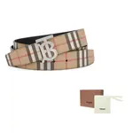 Мужской ремень Burberry, бежевый - фото 5