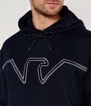 Толстовка Emporio Armani Regular Fit, темно-синий - фото 4