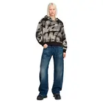 Худи G-Star Sprayed Letters Loose, черный - фото 4