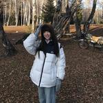 Пуховик женский OWOX, белый (съемный капюшон) - фото 7