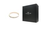 COACH Латунные браслеты для женщин Gold/White - фото 4