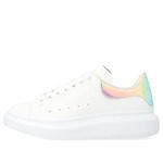 Кроссовки oversized sneaker 'white shock pink' Alexander Mcqueen, белый - фото