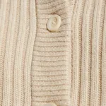 MaxMara Кардиган Max Mara кабельной вязки с резинкой - фото 5