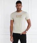 Футболка Regular fit Ea7, бежевый - фото 3