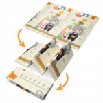 Большой Двусторонний Складной Коврик Xpe Streets 200X180 Образовательный Для Детей Humbi - фото