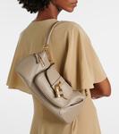 Кожаная сумка через плечо 99 Chloé, Motty Grey - фото 2