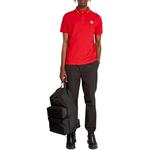 Поло с логотипом Moncler, красный - фото 6