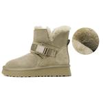 Зимние ботинки женские Aokang, зеленый - фото 2