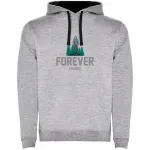 Худи Kruskis Forever Two-Colour, серый - фото