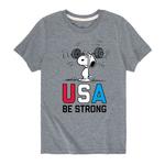 Футболка Peanuts USA для мальчиков 8–20 лет с прочным рисунком Licensed Character - фото