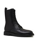 Туфли TORY BURCH DOUBLE T COMBAT, черный - фото