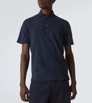 Хлопковая пике-поло Fedeli, темно-синий - фото 3