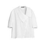 Рубашка женская Lapel Moderate ELLE, белый - фото