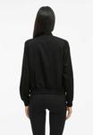 Толстовка VILA Zip-up sweatshirt, Black - фото 3