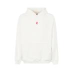 Худи с вышивкой Flame Vision Of Super, белый - фото