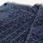 Девушки металлик бархатный свитер в темно-синем Appaman - фото 5