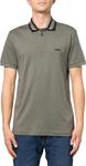 BOSS Мужская Поло Paul Modern Essential, Fossil Grey - фото